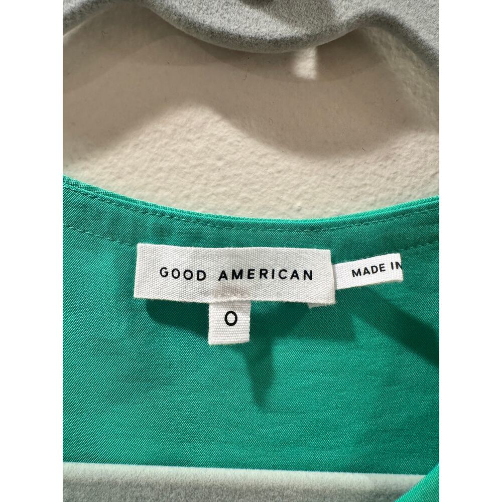 Good American Cut In Woven Tank Top - Size 0 - Picture 4 of 5